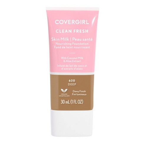COVERGIRL Clean Fresh Skin Milk Foundation Dewy Finish - 620 Deep