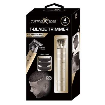 Cutting Edge Trimmer Hanging T-Blade 5Pc Rechargeable Black