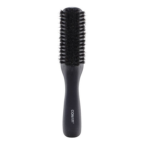 CONAIR Smooth & Shine Boar Bristle Grooming Hair Brush - Black