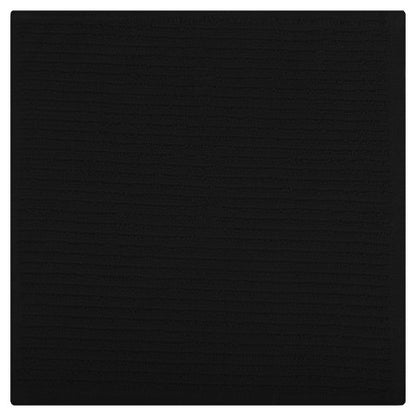 MUkitchen 100% Cotton Ridged Solid Cloth - Sunburst, 12"x12"