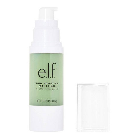 e.l.f. Tone Adjusting Face Primer Large - Green, 1.01 fl oz