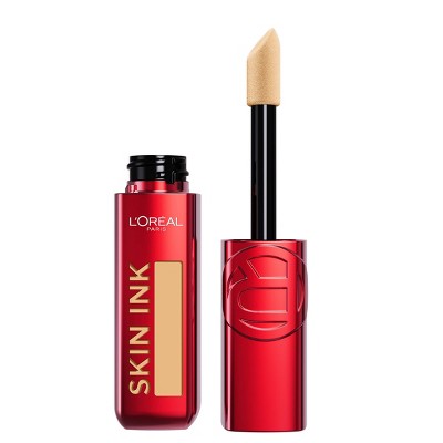 L'ORÉAL PARIS Skin Ink Longwear 2-in-1 Foundation Concealer, 265 Neutral, 0.5 fl oz