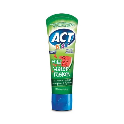 Act Kids Toothpaste Wild Watermelon 4.6oz