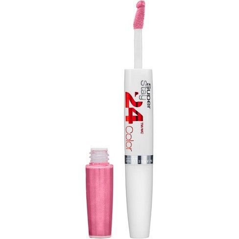 MAYBELLINE New York Super Stay 24 Hour Long-Lasting 2-Step Liquid Lipstick, Infinite Petal, 0.78 oz