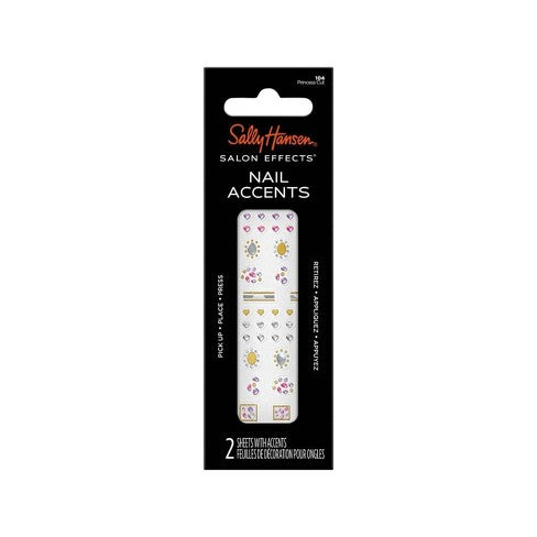 Sally Hansen Salon Effects Nail Accents - Princess Cut, 40 count