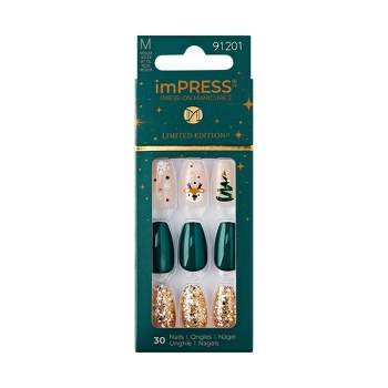 KISS imPRESS Color Press-On Fake Nails - Sandbox