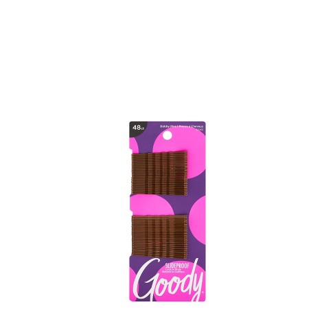 BOBBY PINS OUCHLESS  BLK 48 PK