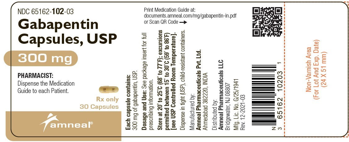 GABAPENTIN TB 300MG 90
