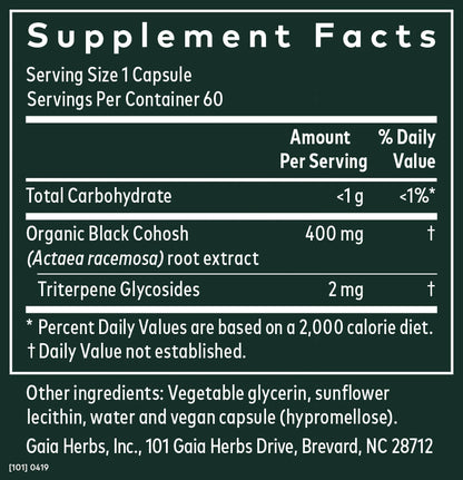 HERB PHARM BLACK COHOSH