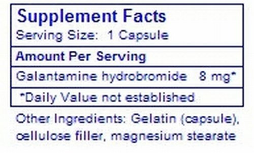 GALANTAMINE TB 8MG 60