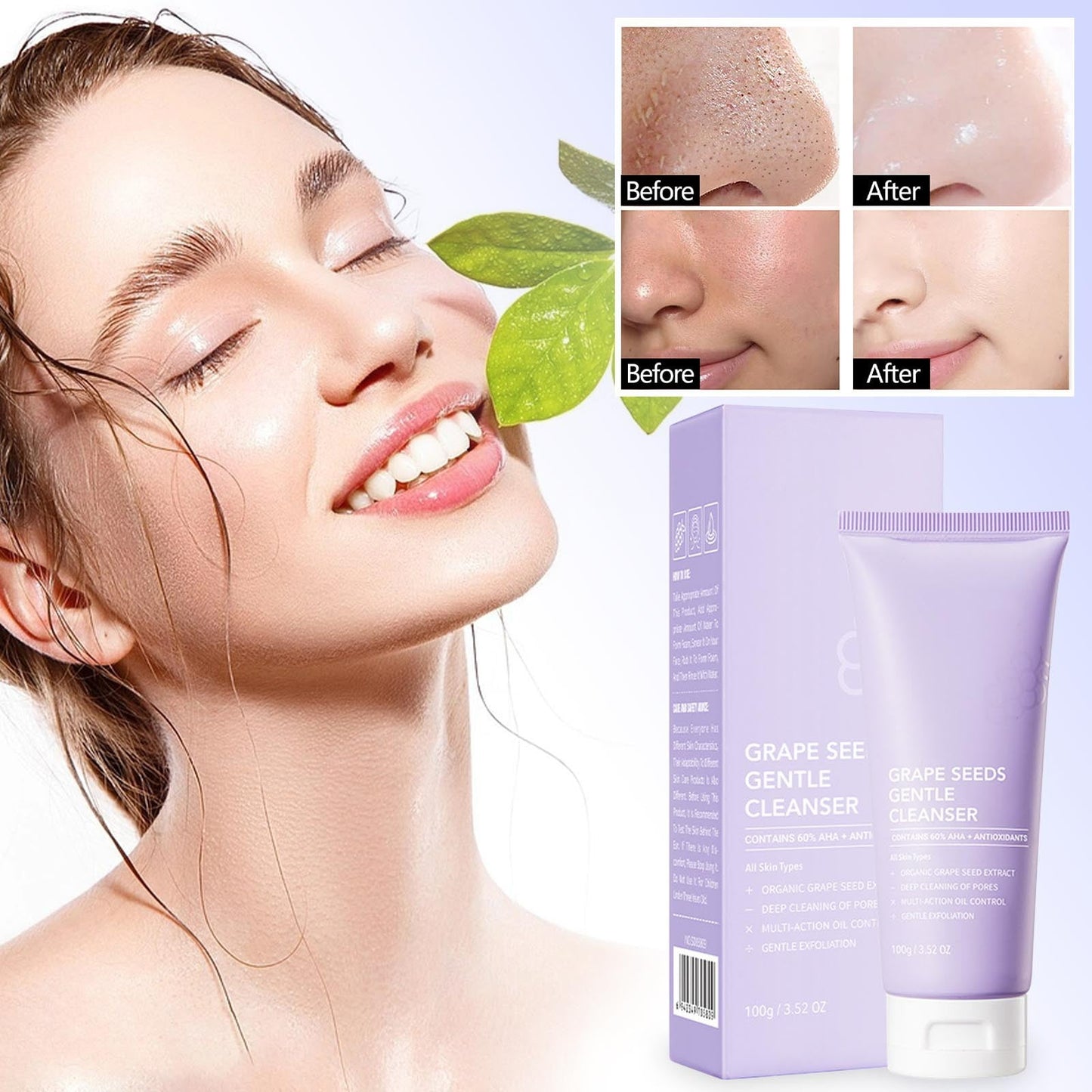 CLEANSING LIQUID,GRAPE