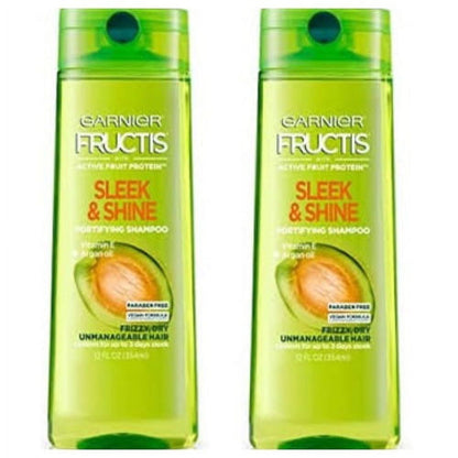 Garnier Fructis Sleek & Shine Smoothing Shampoo, 12.5 oz