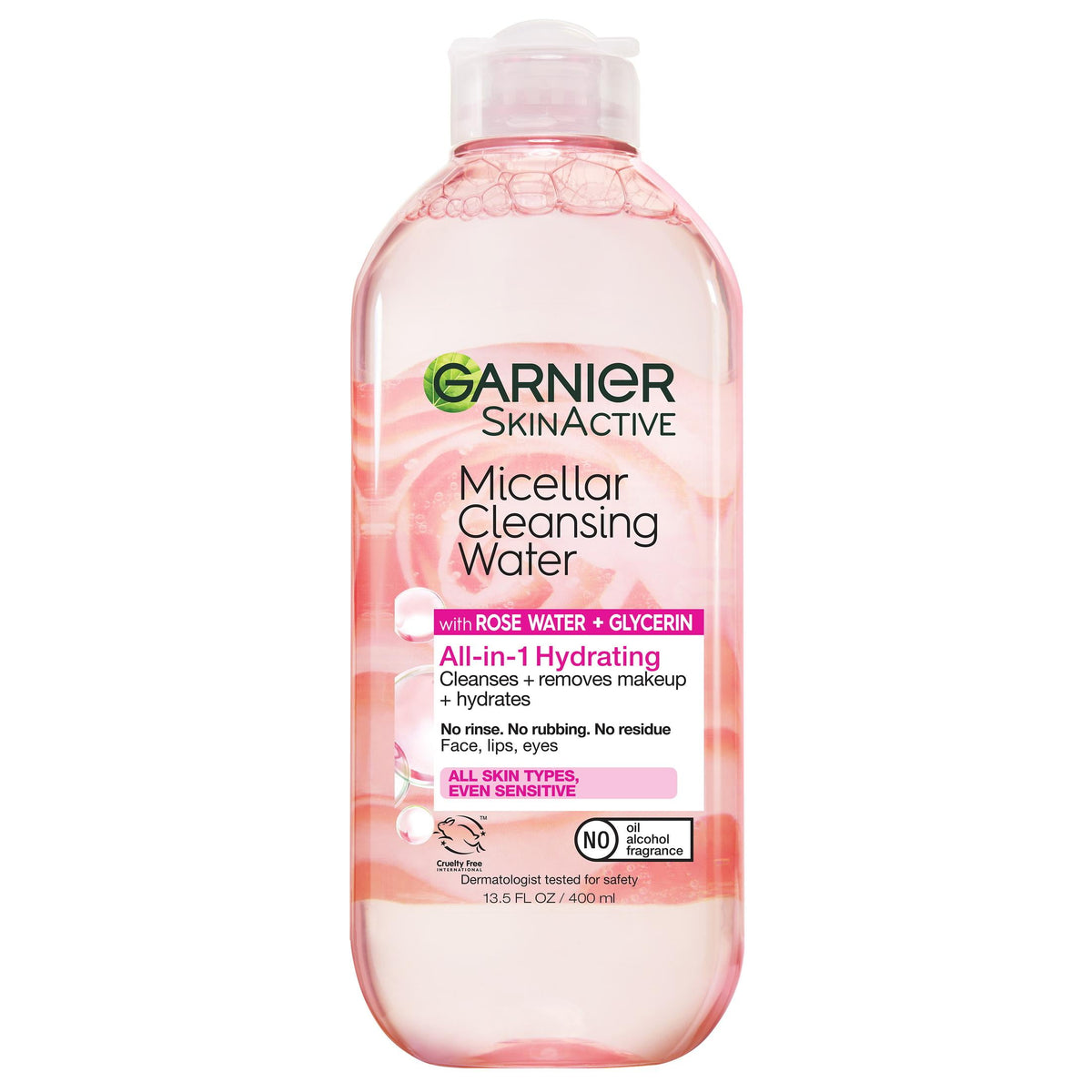 GARNIER MICELL CLEAN ROSE WTR LIQ 13.5OZ