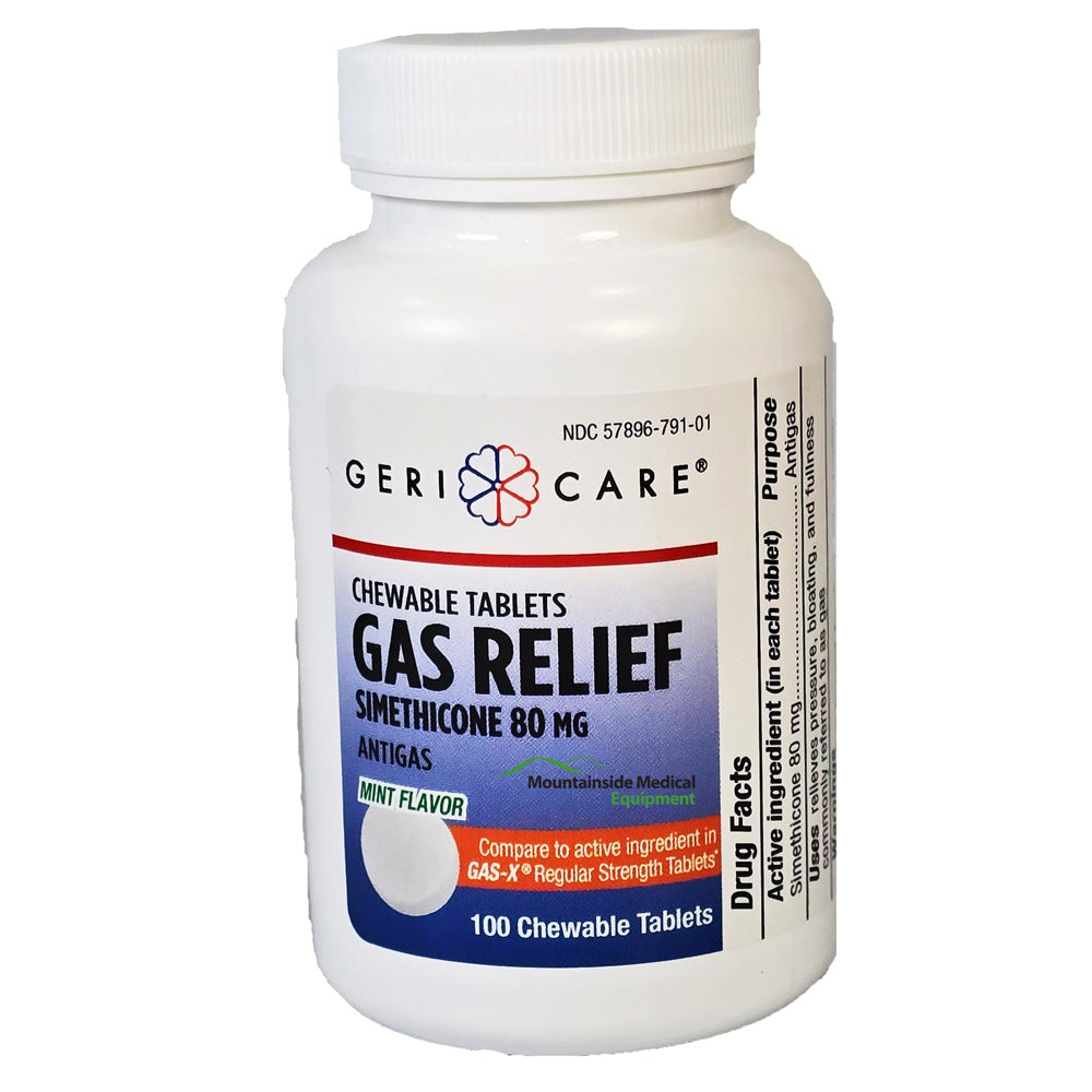 GAS RELIEF CW 80MG 8 MNT FLVR