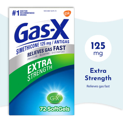 GAS RELIEF GC 125MG 30 SFG