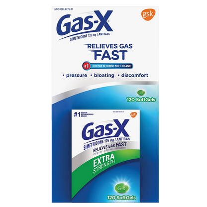 GAS-X CW 125MG 18 PPMNT CRM ES