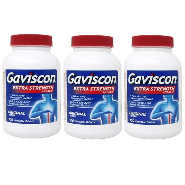 GAVISCON CW 265MG 100 ES