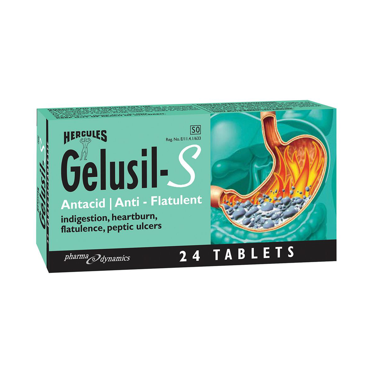 GELUSIL TABLET PEPPERMINT 100CT