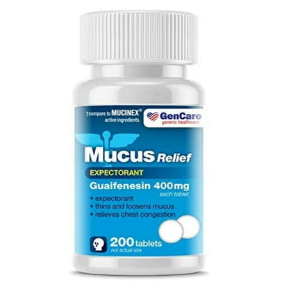 MUCUS RELIEF TB 400MG 100