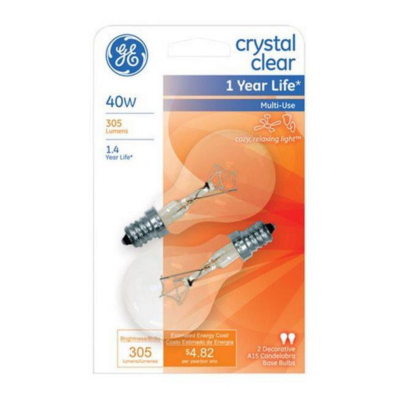 CLEAR BULB,15 WATT