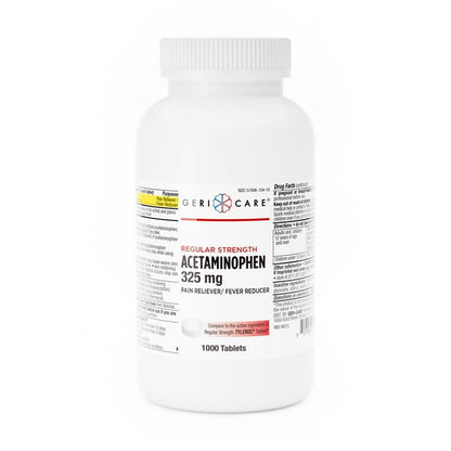 ACETAMINOPHEN 500 MG E/S TAB 50 GERI