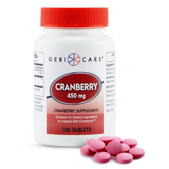 CRANBERRY 450MG TAB 100CT GERI-CARE