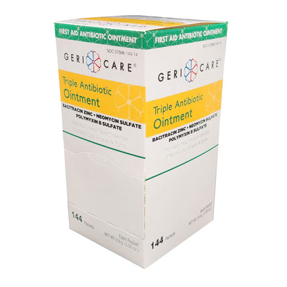 TRIPLE ANTIBIOTIC ONT 144X0.9 GM GERI
