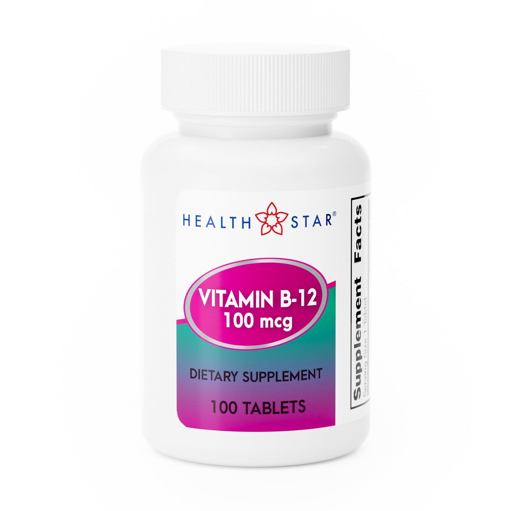 HEALTH STAR VIT B12 100MCG TAB 100 GERI