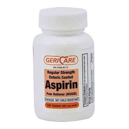 ASPIRIN 81MG EC LODOS TAB 100CT GERICARE