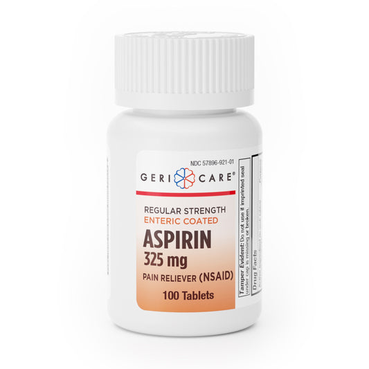 ASPIRIN 325 MG EC TAB 100