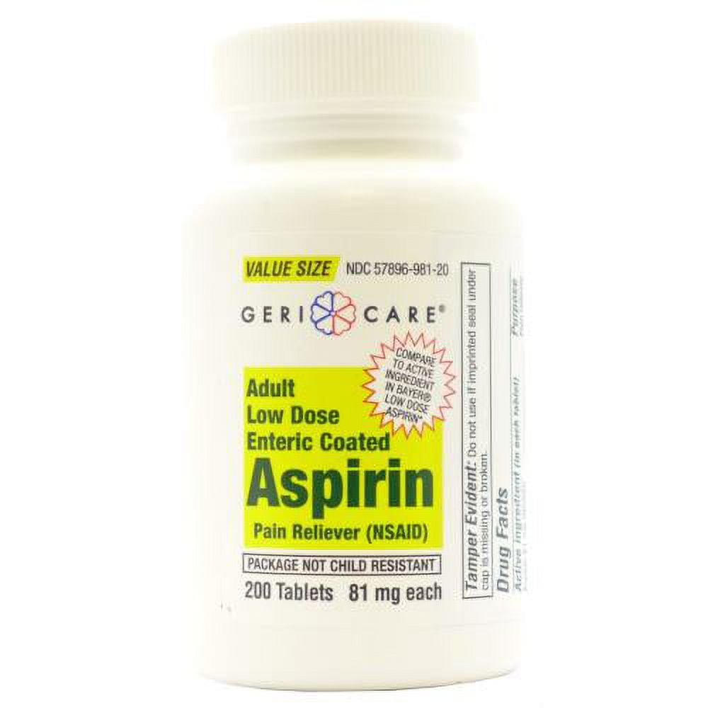 LDR ASPIRIN TB 81MG 120 ADT DR EC