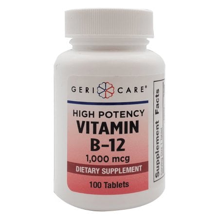 VITAMIN B12 500 MCG TAB 100CT GERICARE
