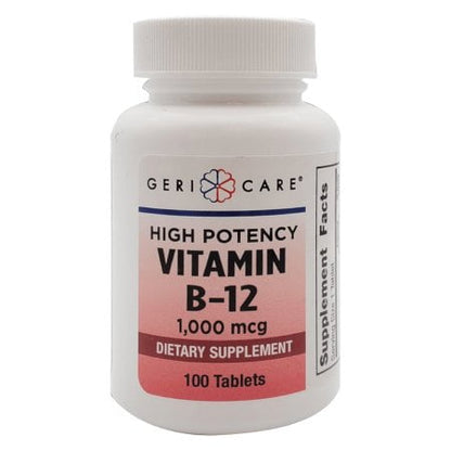 VITAMIN B12 500 MCG TAB 100CT GERICARE