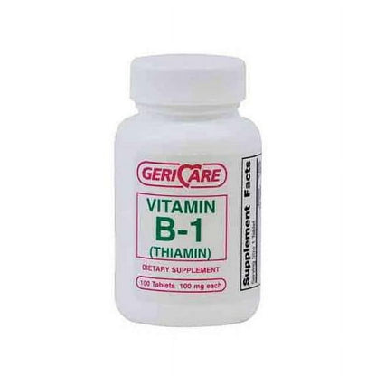 THIAMIN VIT B-1 100MG TAB 100CT GERI