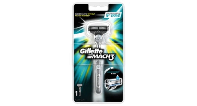Gillette Mens Mach 3 Razor .