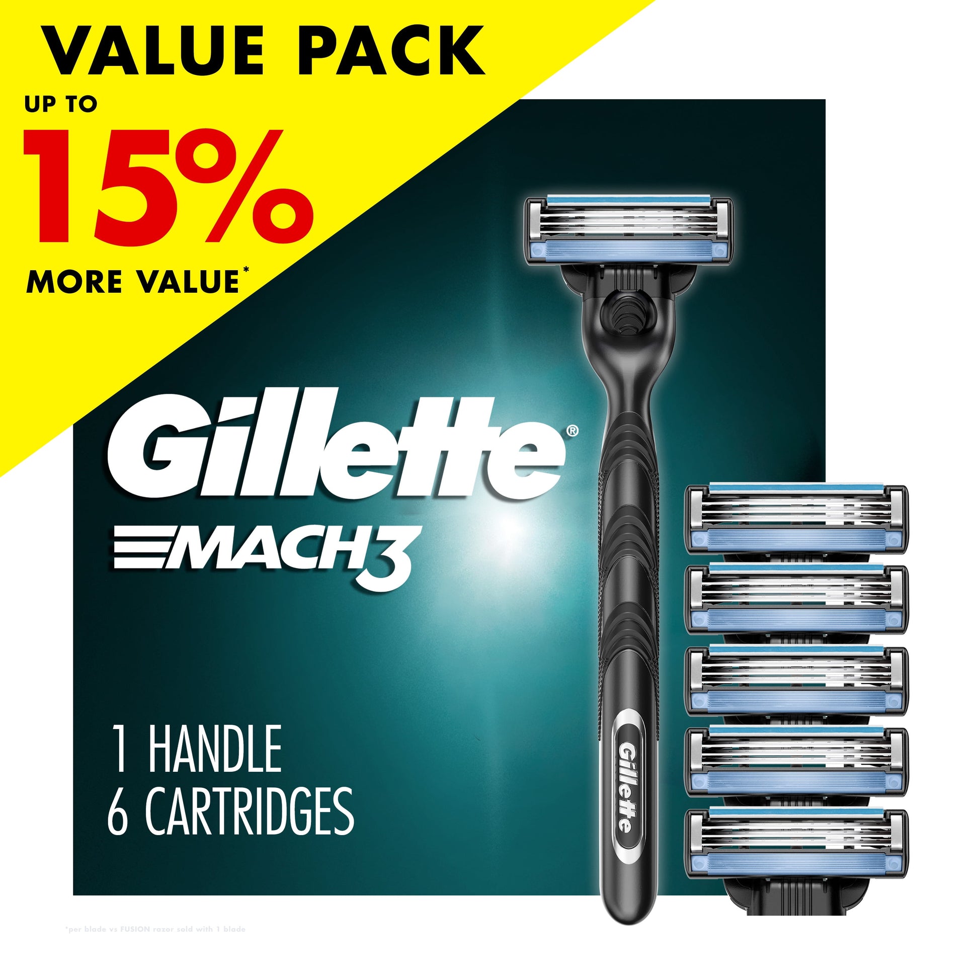 GILL MACH3 1-UP RAZOR 1CT