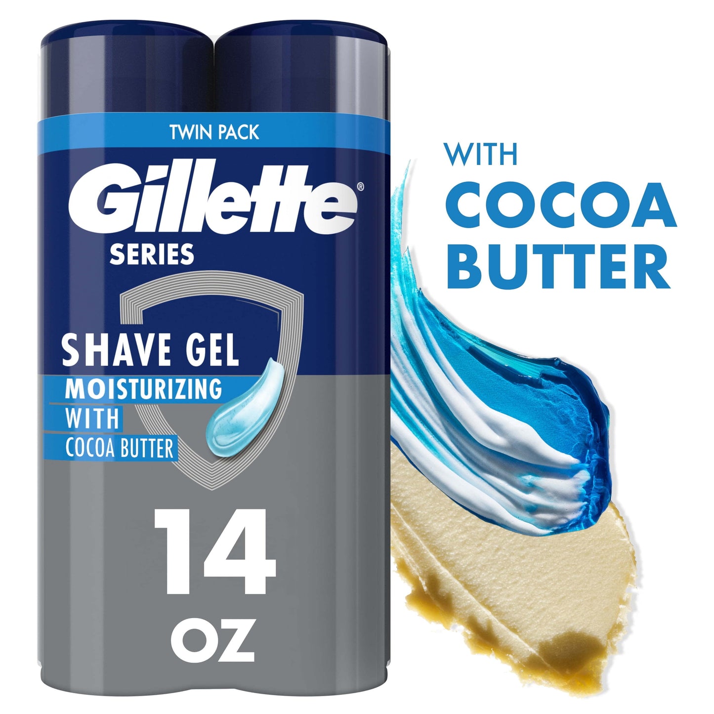 GILLETTE SHAVE GEL COCOA BTR 7Z