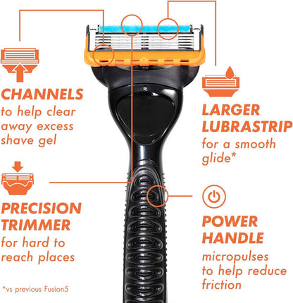 Gillette Mens Fusion 5 Proglide Razor Battery Powered