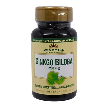GINKGO BILOBA CP 200MG 60