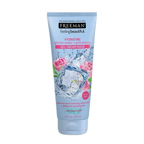 Freeman Facial Glacier Water + Pink Peony Gel Cream Mask 6oz