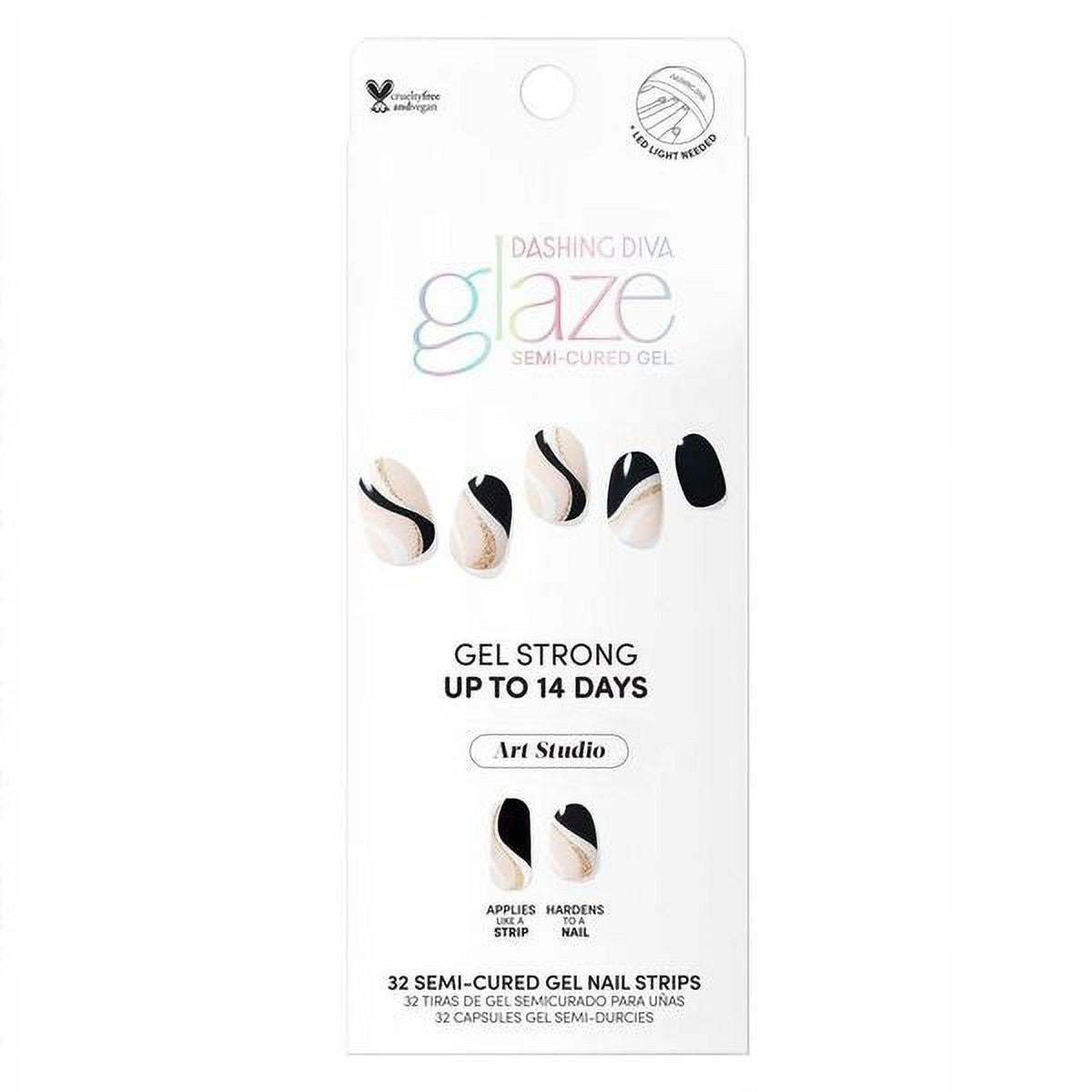 GLAZE NAIL ART IVY ABSTRACT