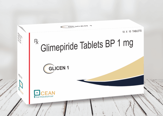GLIMEPIRIDE TB 1MG 100