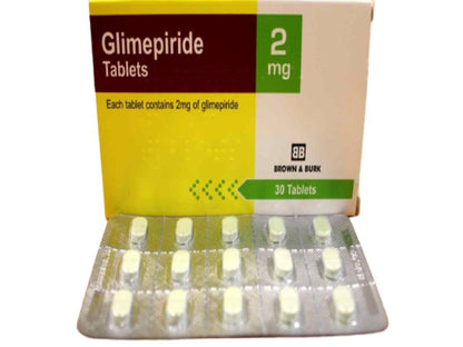 GLIMEPIRIDE TB 2MG 500