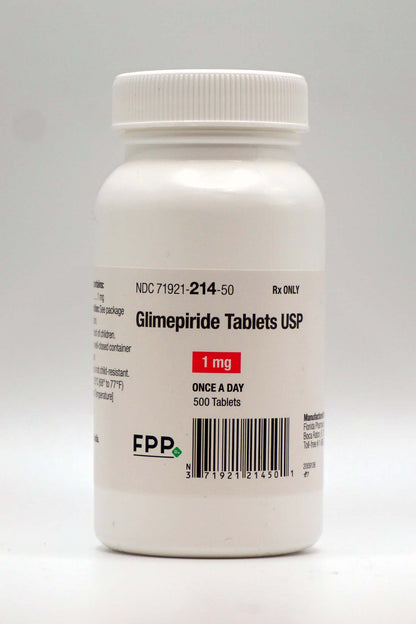 GLIMEPIRIDE TB 1MG 500