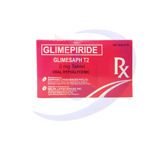 GLIMEPIRIDE TB 2MG 100 CPLT