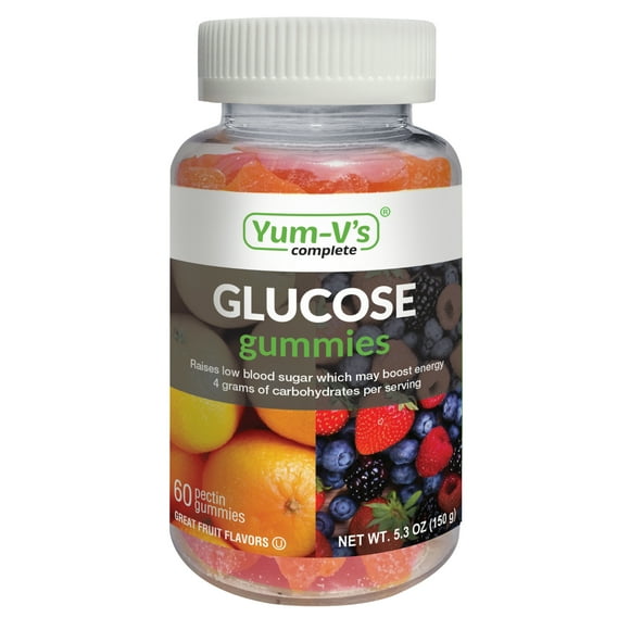 GNP GLUCOSE GUMMY MIXED FRUIT 60CT