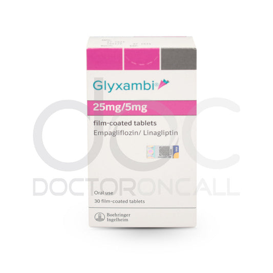 GLYXAMBI TB 25-5MG 90