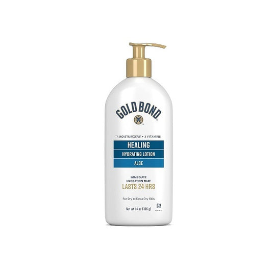Gold Bond Ultimate Healing Aloe Lotion 14oz Pump