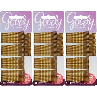Goody #03705 Bobby Pins Brunette 90 Count (6in)