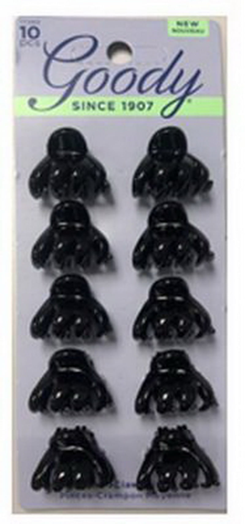 Goody Slideproof Small Spider Claw Clips - Assorted, 6 count